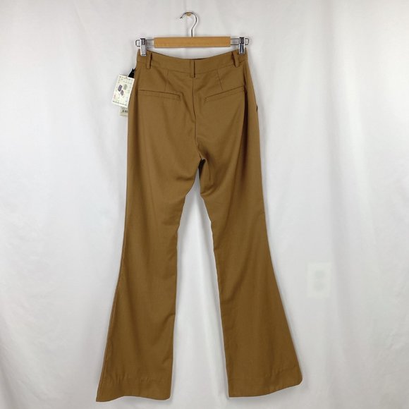 BB Dakota Camel Tan Bootcut Slacks Tall - Picture 2 of 5
